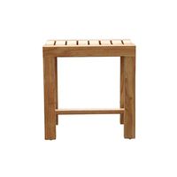 Healthcare Shower Stool Solid Wood Waterproof Anti-corrosion Non-slip Safety Strong and Durable Comfort Bath Chair Change Shoes Stool Elderly / Handicapped / Pregnant Bath Stool Curved Surface Chair
