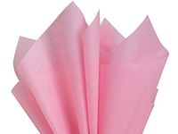 Dark Pink Art DIY Crafts Tissue Paper for Gift Wrapping 15"X20" 5 Sheets