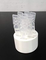 Round Eye Drops Vial Holder - Holds 7 Vials - USA - Znet3D (White)