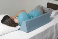 AliMed Body Positioning Wedge, Uncovered Foam, Full Size, 10"W x 28"L x 8"H