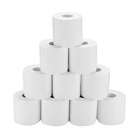 50 Rolls Toilet Paper, 4-Ply Embossed Toilet Paper Rolls,Soft Jumbo Rolls Commercial,Individually Wrapped Standard Rolls