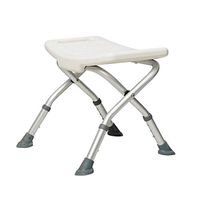 LLF Folding and Adjustable Shower Stool, Stable Bathtub & Shower Seat, Bathroom Chair, for Elderly, Disabled, and Pregnant