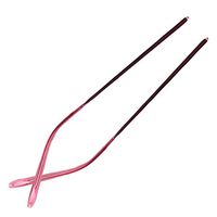 1 Pair Red Metal Frame Replacement Temple Eyewear Temple for Reading Glasses