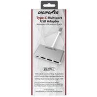 DigiPower Type C Hub USB 2.0 3.0 Type C