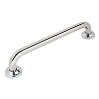 uxcell 25mm Diameter 42cm Length 360mm Hole Center 202 Stainless Steel Shower Grab Bar