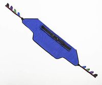 Invacare Reliant Stand Assist Standing Sling for Patient Lifts, Solid Fabric, One-Size, R130, Blue