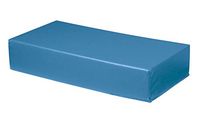 AliMed 25" Rectangle Positioner, Upholstered Blue Vinyl