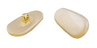 One Pair of Eyeglass Nose Pads Screw-in