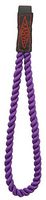 Twisted Rope Wrist Straps with Elastic Band for Walking Canes and More PURPLE
