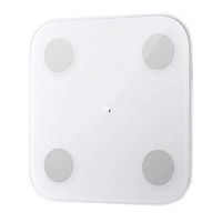 AODD Intelligent Body Fat Scale, Intelligent BMI Data Analysis Weighing APP Control Multifunction Smart Weight Scale, Ultrathin Design, Sturdy, Durable, Number Appear Clearly, Perfect for Men Women