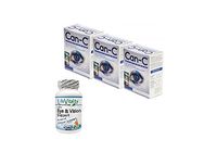 3 Pack of Can-C Eye Drops with Life Vitality Ultra Eye and Vision Support