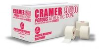 Cramer 1" 950 Tape, White Case 6 PK