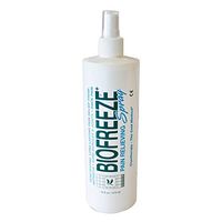 Biofreeze Pain Relief Spray for Arthritis, 16 oz. Bottle with Pump, Fast Acting Cooling Pain Reliever for Muscle, Joint, & Back Pain, Cold Topical Analgesic with Colorless Formula, 10.5% Menthol