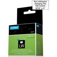 Pendaflex File Folder Label Tabs, 2 quot;x9/16 quot, White