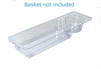 Heavy Duty Clear Plastic Insert/Tray/Cup Holder for Walker Basket