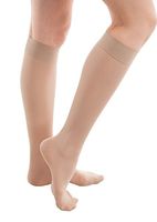 ITA-MED Sheer Knee Highs, Compression (23-30 mmHg) Beige, Large