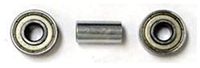 Rollator Wheel Repair Kit - Includes 2 Bearings and 1 Spacer