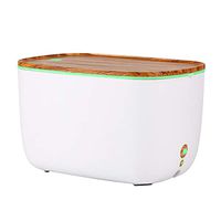 1800ML Quahome Essential Oil Diffuser, 7 Color LED Lights Aromatherapy Diffuser, Waterless Auto Shut-Off, 3 Block Fog Adjustable, Cool Mist Humidifier Best for Home, Bedroom, Bathroom and Office