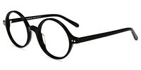 Firmoo Blue Light Blocking Reading Glasses, Vinatge Inspired Circle Round Computer Glasses Readers for Women/Men(Black,1.50)