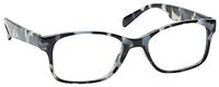 The Reading Glasses Company Grey Tortoiseshell Hand Finished Wrap Readers Mens Womens Spring Hinges R71-7 +3.50