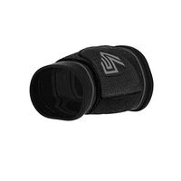 Shock Doctor Compression Knit Wrist Sleeve with Strap, Black/Grey, X- Large