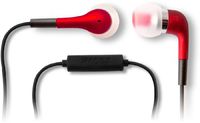 iFrogz EarPollution 3.5 mm Headphones - Red