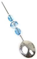 Aficionada Style Chic Aquamarine Cigar Nub Pick - Cigar Stick with Ergonomic Handle Perfect for Smoking The End of Cigar