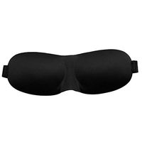 Click Down 3D Sleeping Eye Shade Cover Blindfold Travel Sleep Aid Black