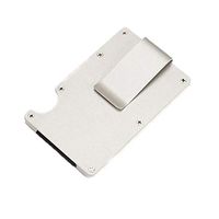 Carbon Fiber Clip Ultra-Thin Metal Clip Can Accommodate Multiple Debit and Credit Cards 3.94 * 2.76 * 0.79 1PC
