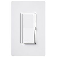 Lutron DVW-603PGH-WH Diva eco-dim 600-Watt Dimmer, White