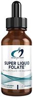 Designs for Health B12 + Folate Drops - Super Liquid Folate, 400mcg Natural Folate + 40mcg B12 (660 Servings / 1 fl oz)