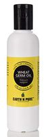 Earth N Pure Wheat Germ Oil 100% Cold-Pressed, Pure, Natural, Unrefined, Therapeutic Grade Carrier Oil- Perfect Solution for Skincare, Haircare, Bodycare, Face Care, Anti-Aging (100 ML/3.4 fl.oz)