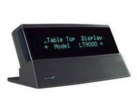 Logic Controls TABLETOP Display - 9.5MM, 2X20, 9 PIN SERIAL, UNIVERSAL Command Set, GRAY . . . (152429)