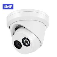 4MP 2K Outdoor PoE IP Camera OEM DS-2CD2343G0-I 2.8mm, Dome Security Camera with EXIR 98ft Night Vision, Smart H.265+ WDR, VAC, SD Card Slot, ONVIF, IP67