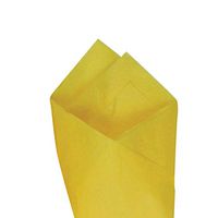 20"x30" Solid Color Tissue paper-480/pk, Gift wrap Decoration Party Supplies (Yellow) ncKN37