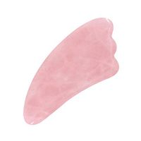 HEALLILY Guasha Scraping Plate Board Facial Beauty Massage Tools for SPA Relaxing (Pink)