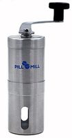 Pill Mill Pill Crusher - Crushes Multiple Tablets to a Fine Powder - Metal Medicine Grinder - Tablet Pulverizer Perfect for Travel - Great for Feeding Tube use, Pets or easier Medicine intake for Kids