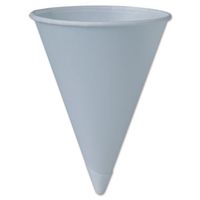 SCC6RBU - Bare Treated Paper Cone Water Cups, 6 Oz, White