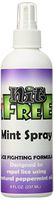 Nit Free 8 Ounce Mint Peppermint Head Lice Repellent Spray