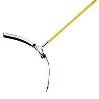 Ettore Super Curved Steel Floor Squeegee Heavy Duty Aluminum, 30-inch