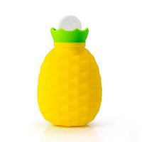 HONGFA Cute Cartoon Hot Water Bottle. Best Gift for Valentine's Day, Thanksgiving Day, Christmas Day … (Yellow)