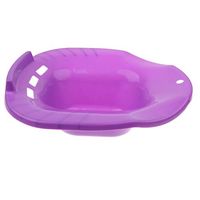 Durable Toilet Sitz Baths for Hemorrhoidal Relieve Pregnant Women Elderly - Purple