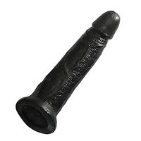 2020 Hot Black Realistic Beautihome Black Feeling Sexy 8 INCH Longer Add 2.5" Shaft Bottom Double Open Girth Enhancer Extension Sleeve Extender Sheath Toy Type for Men