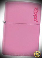 Lighter Logo Pink Windless 19279 - Premium Windproof Lighter Fluid (Comes Unfilled) - Made in USA!