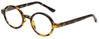 Calabria R421 Unisex Vintage Oval Reading Glasses Lightweight and Comfortable (Tortoise #2, 2.75)