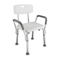 SHUTAO Ergonomic Old People Bathroom Armchair White