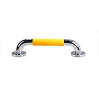 Bathroom safety rails Bathroom handrails, bathroom Non-slip Safety Stainless steel armrest (Color : Yellow, Size : 58cm)