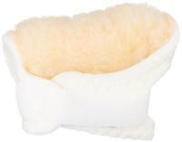 Rolyan Palm Protectors for Left Hand, Pack of 3 Left Handed Gloves for Finger Contracture Prevention, Comfortable Hand Cushion with Soft Sherpa Lining and Palm Pad to Prevent Hand Contractures