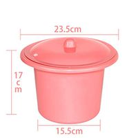 LSLMCS Bedpan Children's Toilet Urinal Toilet Bowl Basin Female Baby Child Pulls The Potty Pot 1-3-6 Years Old Pot Potty Toilet (Color : C)