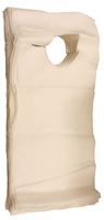SNL Quality Disposable Adult Poly-Lined Bibs - 16 X 33 - Overhead (Pack of 150) by SNL